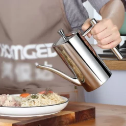 Kök Matlagning Olivolja Dispenser Flaskor Kontrollbrytare Sliver 500ml -Köksmaterial Försäljningsbutik 02711d6e 3d3c 4bf1 9db3 18ef3cd7457b