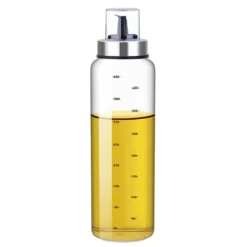 Olivolja Vinäger Dispenser Flaskor Kontrollbrytare Kök Clear 500ml