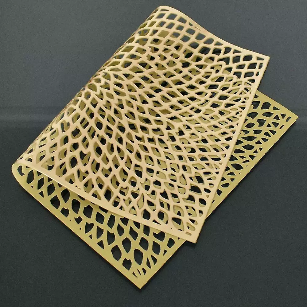 Matbord Blommiga Bordstabletter Bröllop Familj Kök Gold 5 Matbord Blommiga Bordstabletter Bröllop Familj Kök Gold - Bild 3