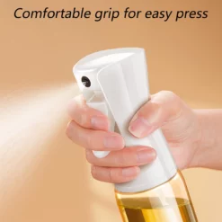 220ml Oljesprayflaska I Glas Pneumatisk Sprayflaska För Kök White -Köksmaterial Försäljningsbutik 3 7