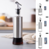 Olivolja Eller Vinäger Dispenser Flaskor Kontrollbrytare Kök Clear 200ML -Köksmaterial Försäljningsbutik 3121951a 67b7 47fe a670 1eff24fd00ea