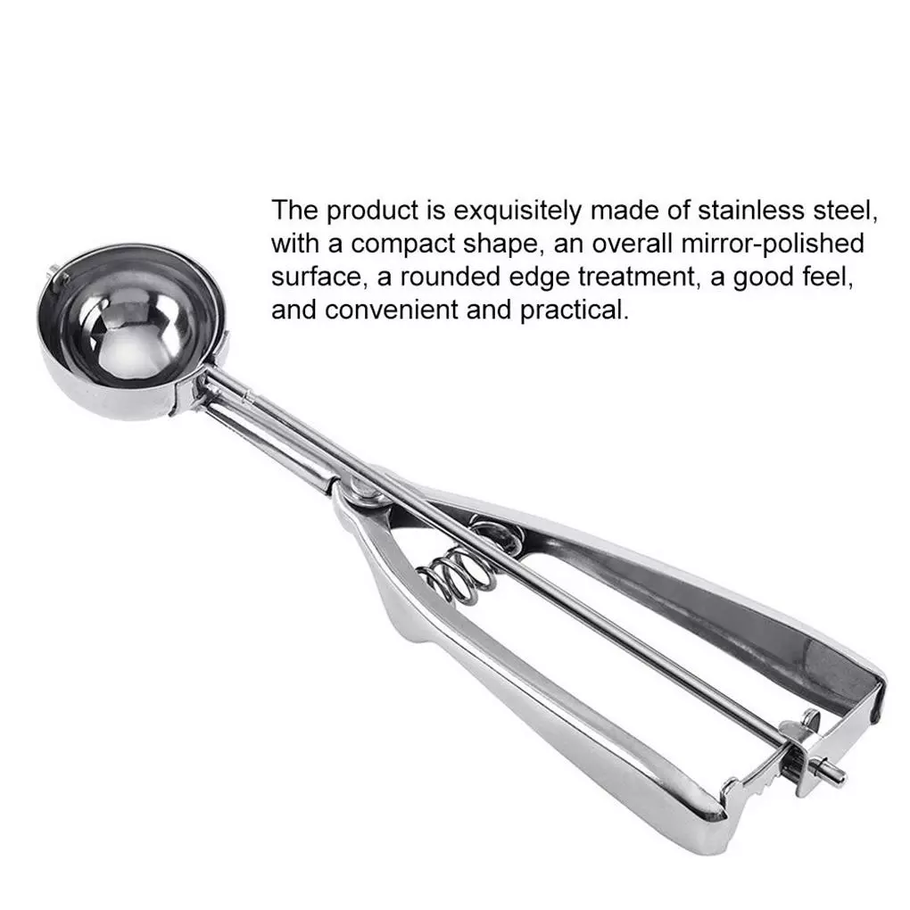 3st Glasskopor Lättsläppande Frukter Ball Maker Kök 7 3st Glasskopor Lättsläppande Frukter Ball Maker Kök - Bild 5