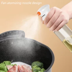 Kök Sprayflaska För ätbar Olja BBQ Glasoljespraykruka White -Köksmaterial Försäljningsbutik 4 3