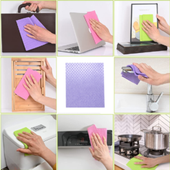 Återanvändbar Svensk Disktrasa, För Kök Och Hushållsbruk Purple -Köksmaterial Försäljningsbutik 40i06230X6F625x8J526