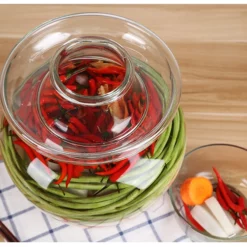 7,5 Kg Glasbehållare Kimchi-burk Inlagda Burkar För Kök 11 7,5 Kg Glasbehållare Kimchi-burk Inlagda Burkar För Kök -Köksmaterial Försäljningsbutik 41a749e700e268d72b77459ff9c9680c