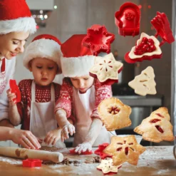 Hand Form Jul Cookie Cutter Deg Mould Kök -Köksmaterial Försäljningsbutik 42825b00176d4ccba41eef320e1cf0f8