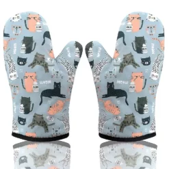 Ugnshandskar För Kök, Ventilerande Värmebeständiga Ugnshandskar