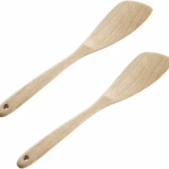 2 ST Professionell Non Stick Träspatel Wood Turner Kök