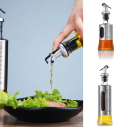 Kök Olivolja Vinäger Dispenser Flaskor Kontrollbrytare Clear 300ml -Köksmaterial Försäljningsbutik 5b40ae55 f628 49a0 885a 253dba915243