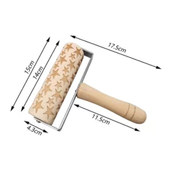 Kavel Jul Älg Roller Kök Trä Bakning Tool #6 -Köksmaterial Försäljningsbutik 5e1e443a7b6b4db59272f66f7ce9ae0f