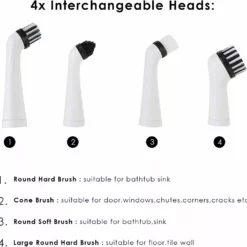 4 I 1 Elektrisk Rengöringsborste För Kök I Badrum 9 4 I 1 Elektrisk Rengöringsborste För Kök I Badrum -Köksmaterial Försäljningsbutik 61TbLY6j HL. AC SL1500