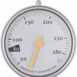 Stor Urtavla Ugnstermometer För Kök I Rostfritt Stål