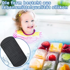 Förpackning Med 4 Miniisbitar, 160 Rutnät För Isbitar För Kök -Köksmaterial Försäljningsbutik 7140ua80CTL. AC SL1500