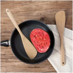 2 ST Professionell Non Stick Träspatel Wood Turner Kök -Köksmaterial Försäljningsbutik 71cEfvfJAQL. AC SL1200