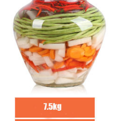 7,5 Kg Glasbehållare Kimchi-burk Inlagda Burkar För Kök