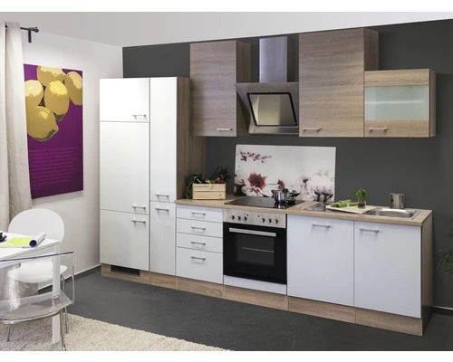 Kök FLEX WELL Samoa Inkl. Vitvaror 310 Cm 3 Kök FLEX WELL Samoa Inkl. Vitvaror 310 Cm