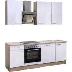 Kök FLEX WELL Valero Inkl. Vitvaror 220 Cm -Köksmaterial Försäljningsbutik DV 8 5769802 03 4c DE 20170623094232