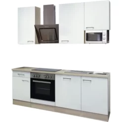 Kök FLEX WELL Abaco Inkl. Vitvaror 220 Cm -Köksmaterial Försäljningsbutik DV 8 5769808 02 4c DE 20170623094330