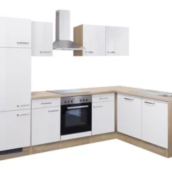 L-kök Valero 280x170 Cm Inkl. Vitvaror Vit Blank/sonomaek 00008301 -Köksmaterial Försäljningsbutik DV 8 6128964 01 4c DE 20170623112225