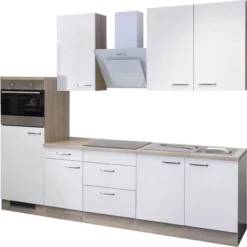 Kök FLEX WELL Valero Inkl. Vitvaror 270 Cm -Köksmaterial Försäljningsbutik DV 8 6569496 02 4c DE 20171218030610