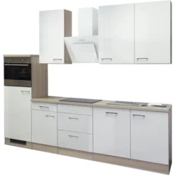 Kök FLEX WELL Abaco Inkl. Vitvaror 280 Cm -Köksmaterial Försäljningsbutik DV 8 6569507 02 4c DE 20171218032234