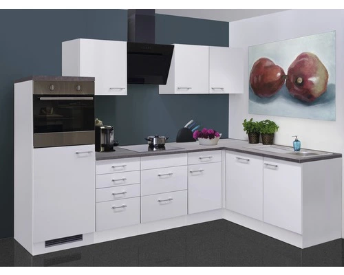 L-kök FLEX WELL Lucca Inkl. Vitvaror 280x170 Cm 3 L-kök FLEX WELL Lucca Inkl. Vitvaror 280x170 Cm