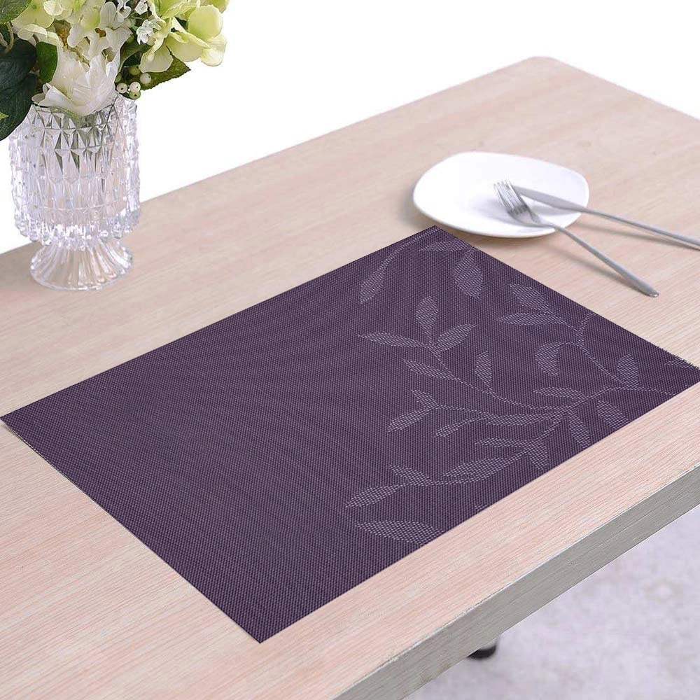 Värmebeständiga Bordsunderlägg, Lätt Att Rengöra För Kök, Lila Purple 5 Värmebeständiga Bordsunderlägg, Lätt Att Rengöra För Kök, Lila Purple - Bild 3