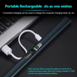 USB Tändare Ljus Plasma Tändare Elektrisk Pulständare Kök Silver 11 USB Tändare Ljus Plasma Tändare Elektrisk Pulständare Kök Silver -Köksmaterial Försäljningsbutik JQHG0886 main3