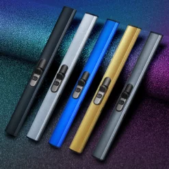 USB Tändare Ljus Plasma Tändare Elektrisk Pulständare Kök Silver 12 USB Tändare Ljus Plasma Tändare Elektrisk Pulständare Kök Silver -Köksmaterial Försäljningsbutik JQHG0886 main4