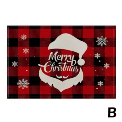 Jul Bordstabletter Xmas Pläd Värmeisolering Mat Kök Ta 2207293-1( One-size