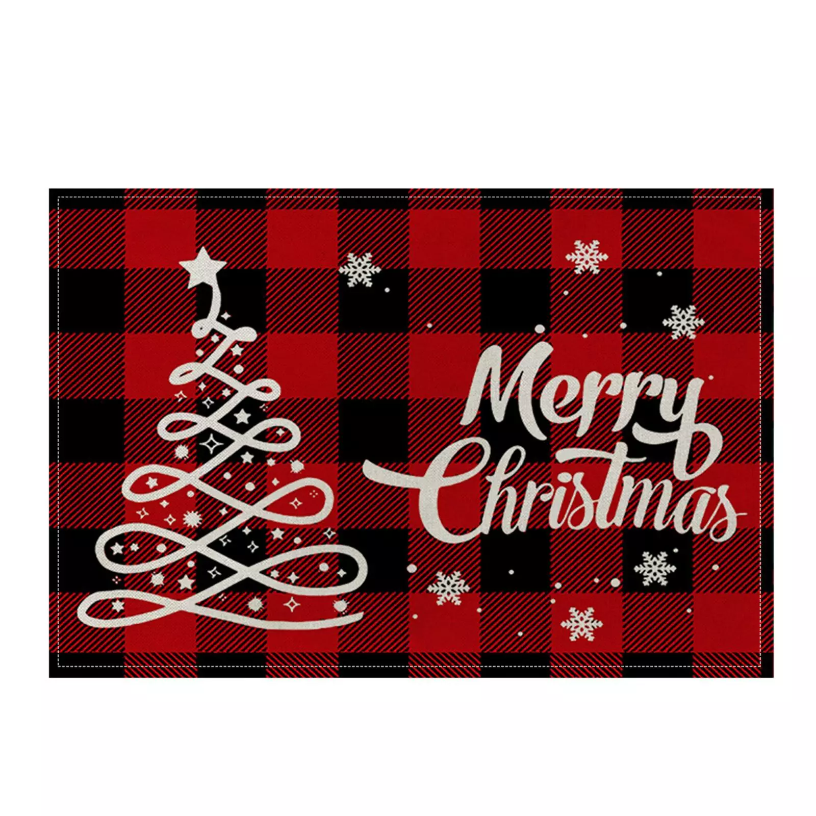 Jul Bordstabletter Xmas Pläd Värmeisolering Mat Kök Ta 2207293-1( One-size 8 Jul Bordstabletter Xmas Pläd Värmeisolering Mat Kök Ta 2207293-1( One-size - Bild 6