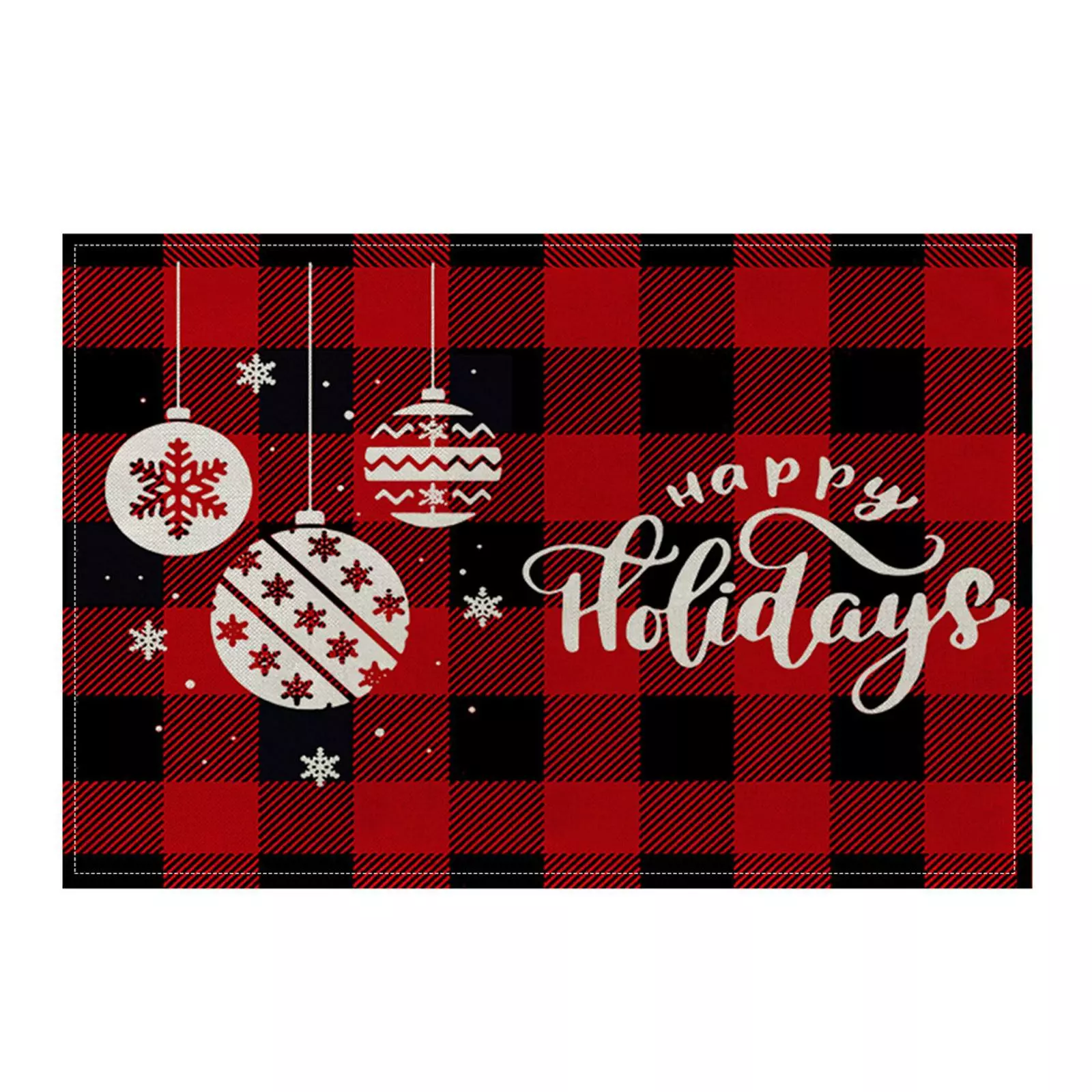 Jul Bordstabletter Xmas Pläd Värmeisolering Mat Kök Ta 2207293-1( One-size 6 Jul Bordstabletter Xmas Pläd Värmeisolering Mat Kök Ta 2207293-1( One-size - Bild 4