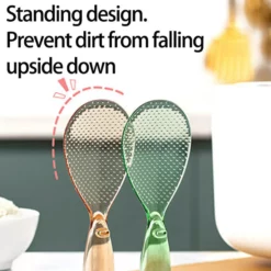 Kök Non-Stick Rispaddelsked Stående Kaninformad Spade Transparent One-size -Köksmaterial Försäljningsbutik KIT2607g04