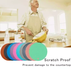 Silikonmatta Halkfri Matklassad Stativ Halkfri Bordsdyna Kök Dark Green One-size 11 Silikonmatta Halkfri Matklassad Stativ Halkfri Bordsdyna Kök Dark Green One-size -Köksmaterial Försäljningsbutik KIT6752g03