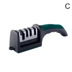 Kutter SKÄRPARE PROFESSIONELLT SYSTEM Kök Heavy Duty Tungsten Green+black 4 Segments