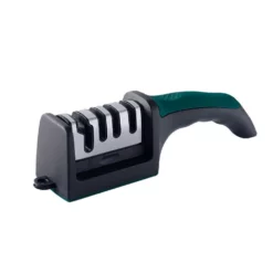 Kutter SKÄRPARE PROFESSIONELLT SYSTEM Kök Heavy Duty Tungsten Green+black 4 Segments -Köksmaterial Försäljningsbutik KIT8277C W