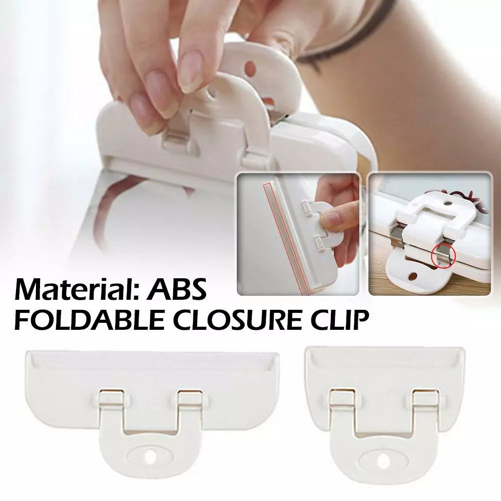 Hushåll Kök Förvaring Plast Mat Snack Förseglingspåse Clip Se M 1pcs 5 Hushåll Kök Förvaring Plast Mat Snack Förseglingspåse Clip Se M 1pcs - Bild 3