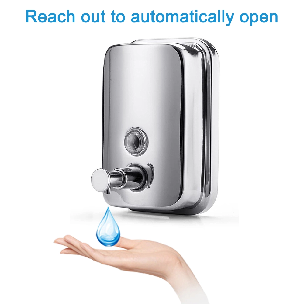 Manuell Vätskeautomat I Rostfritt Stål Badrum Eller Kök 5 Manuell Vätskeautomat I Rostfritt Stål Badrum Eller Kök - Bild 3