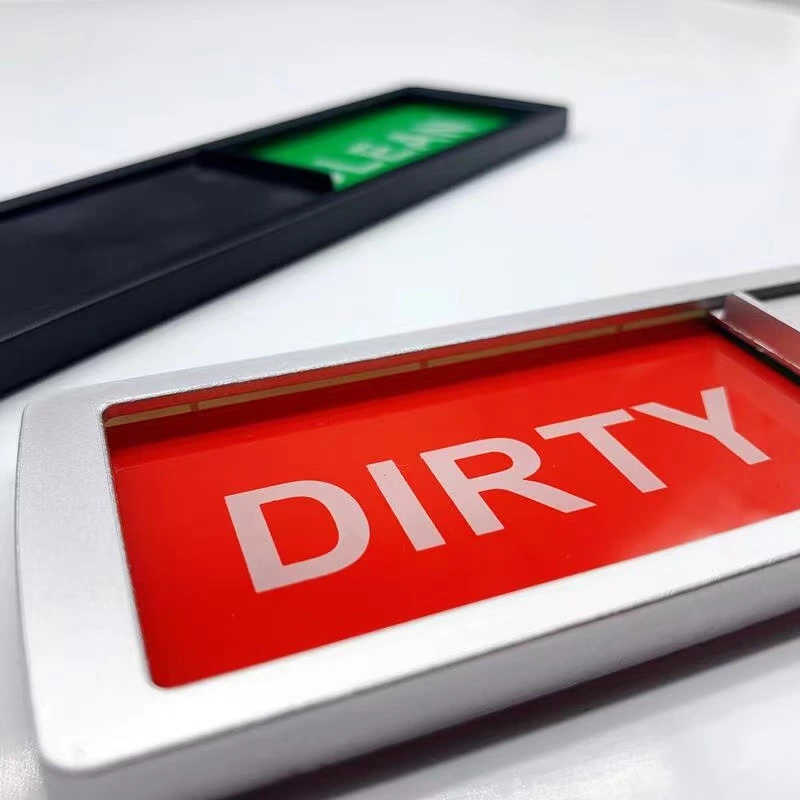 Diskmaskinsmagnet Ren Smutsig Skyltindikator, För Kök Black 6 Diskmaskinsmagnet Ren Smutsig Skyltindikator, För Kök Black - Bild 4