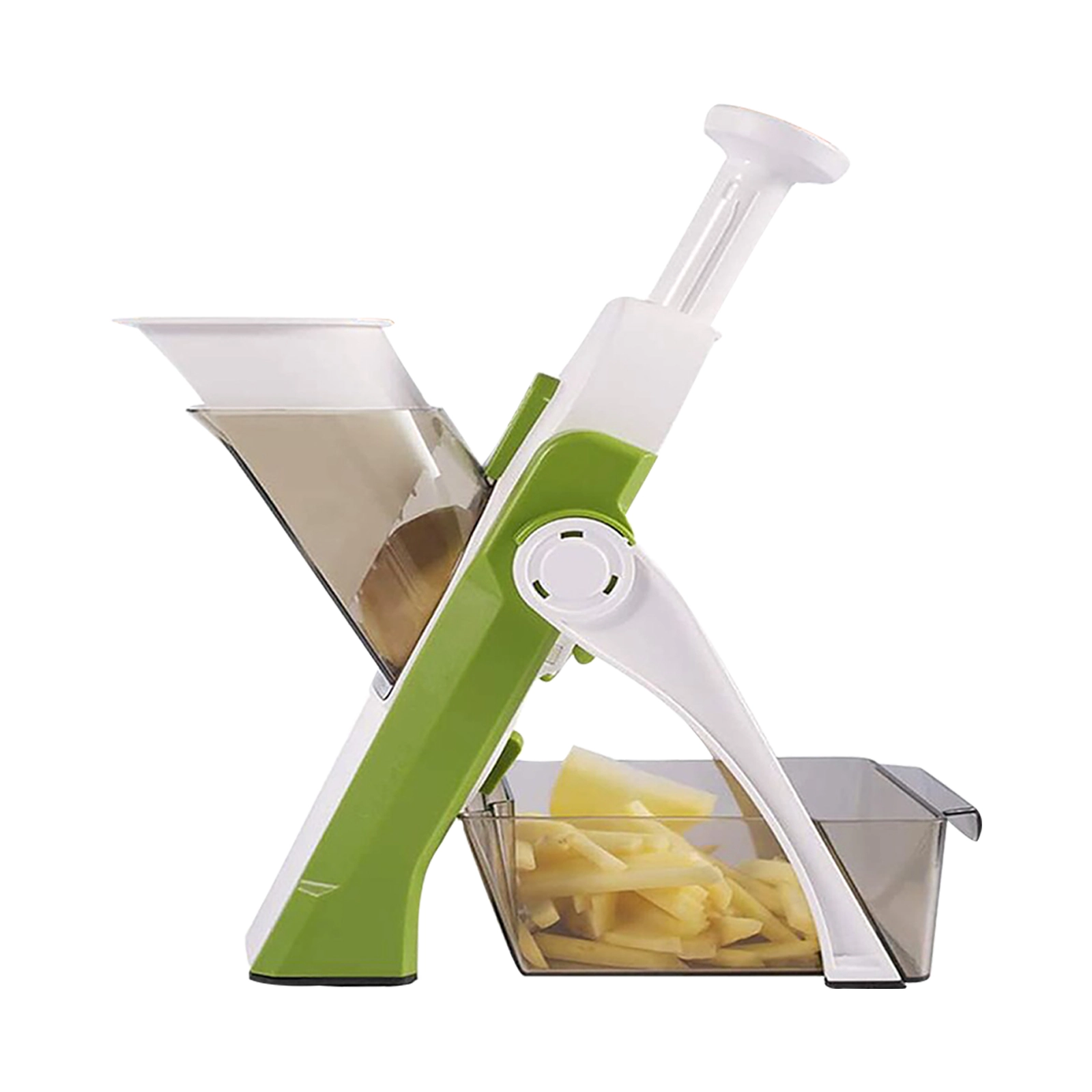 Multifunktionell Grönsak Ter Säkerhet Kök Slicer Sallad Ter Sid Grey 5 Multifunktionell Grönsak Ter Säkerhet Kök Slicer Sallad Ter Sid Grey - Bild 3