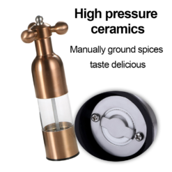 Pepparkvarn Saltskakare, Kök Rostfritt Stål Salt Peppar Rose Gold Large -Köksmaterial Försäljningsbutik W8w6D3T0M0P2A970A6S9