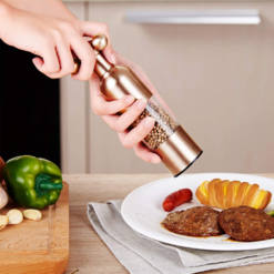 Pepparkvarn Saltskakare, Kök Rostfritt Stål Salt Peppar Rose Gold Large -Köksmaterial Försäljningsbutik X9Y623D0J052P9i0R6e9