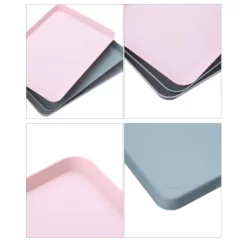 Creative Nordic Rektangulär Plastförvaringsbricka Hem Kök F Blue S -Köksmaterial Försäljningsbutik ZXLHG564 10 1