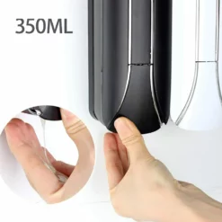 Väggmonterad Badrum Tvål Dispenser Kök Badrumsrengöring Black -Köksmaterial Försäljningsbutik a347ca0f859a410cba0dcecff4deb098