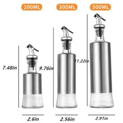 Olivolja Eller Vinäger Dispenser Flaskor Kontrollbrytare Kök Clear 200ML 6 Olivolja Eller Vinäger Dispenser Flaskor Kontrollbrytare Kök Clear 200ML -Köksmaterial Försäljningsbutik a3b6b4cd 6a1b 4161 9596 f6641dabd733