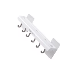 Väggmonterad Slicer Hållare Multifunktionell Hylla Kök Skiving White