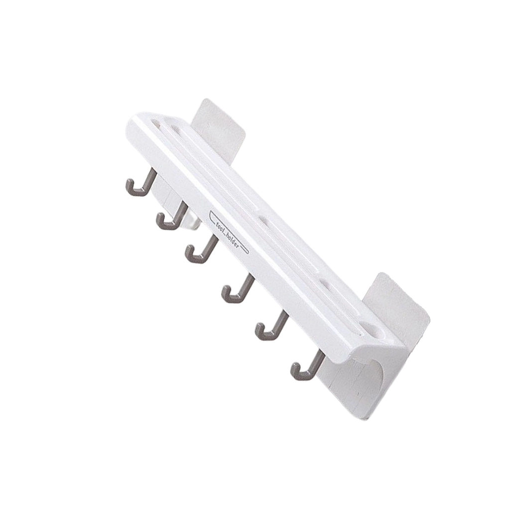 Väggmonterad Slicer Hållare Multifunktionell Hylla Kök Skiving White 3 Väggmonterad Slicer Hållare Multifunktionell Hylla Kök Skiving White