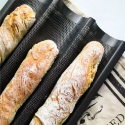 Bröd Baguette Form Vågor Form Ugn Bar Kök Bakning Matlagning Black -Köksmaterial Försäljningsbutik d6c1a33d444a4142b309eee1381da01b