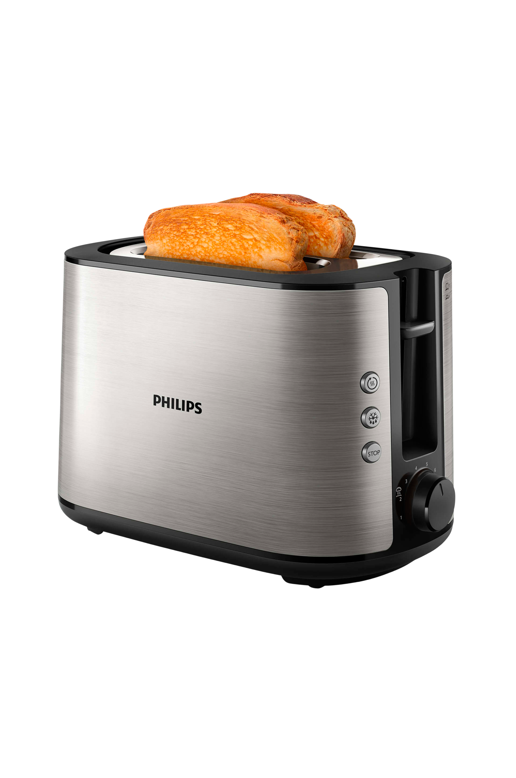 Kök & Hushåll Philips Brödrost HD2650 Rostfri 2 Skivor 4 Kök & Hushåll Philips Brödrost HD2650 Rostfri 2 Skivor - Bild 2