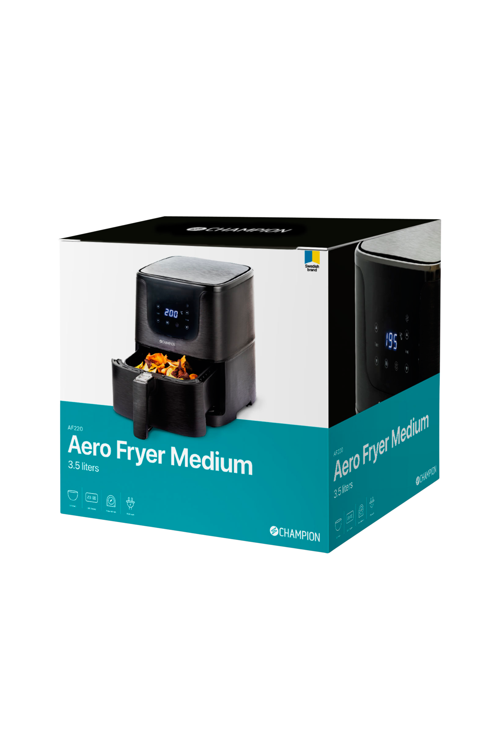 Kök & Hushåll Champion Aero Fryer 3,5L Medium 3 Kök & Hushåll Champion Aero Fryer 3,5L Medium